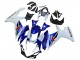 Carenado Moto Suzuki GSXR 600 / GSXR 750 2011-2024 - Blanco Azul Rojo Asequibles