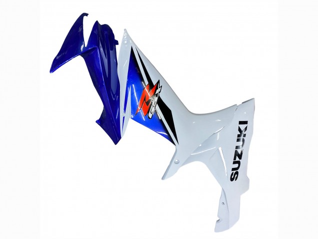 Carenado Moto Suzuki GSXR 600 / GSXR 750 2011-2024 - Blanco Azul Rojo Asequibles