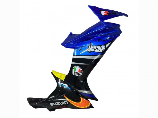 Carenados Moto Suzuki GSXR 600 / GSXR 750 2011-2024 - Azul Amarillo Asequibles