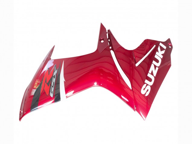 Carenado Moto Suzuki GSXR 600 / GSXR 750 2011-2024 - Rojo Negro Brillante Asequibles