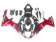 Carenado Moto Suzuki GSXR 600 / GSXR 750 2011-2024 - Rojo Negro Brillante Asequibles