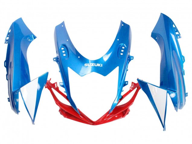 Carenados Moto Suzuki GSXR 600 / GSXR 750 2011-2024 - Azul Blanco Rojo Asequibles