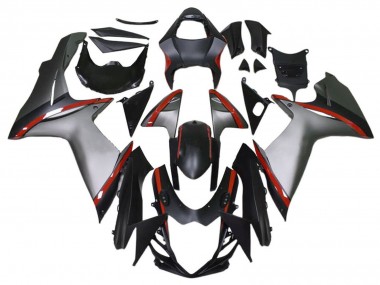 Carenados Moto Suzuki GSXR 600 / GSXR 750 2011-2024 - Azul Blanco Negro Asequibles