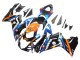 Carenados Moto Suzuki GSXR 600 / GSXR 750 2011-2024 - Azul Claro Naranja Negro Blanco Tiburón 46 Asequibles