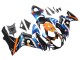 Carenados Moto Suzuki GSXR 600 / GSXR 750 2011-2024 - Azul Claro Naranja Negro Blanco Tiburón 46 Asequibles