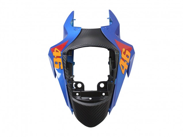 Carenados Moto Suzuki GSXR 600 / GSXR 750 2011-2024 - Azul Claro Naranja Negro Blanco Tiburón 46 Asequibles