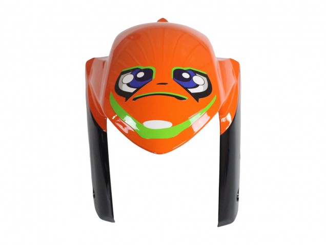 Carenados Moto Suzuki GSXR 600 / GSXR 750 2011-2024 - Azul Claro Naranja Negro Blanco Tiburón 46 Asequibles