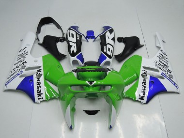 Carenados Moto Kawasaki ZX9R 1994-1997 - Verde Blanco Azul Asequibles