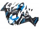 Carenado Moto Suzuki GSXR 600 / GSXR 750 2011-2024 - Azul Negro Mate Asequibles