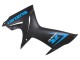 Carenado Moto Suzuki GSXR 600 / GSXR 750 2011-2024 - Azul Negro Mate Asequibles