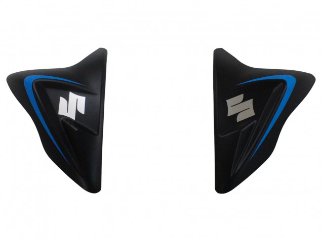 Carenado Moto Suzuki GSXR 600 / GSXR 750 2011-2024 - Azul Negro Mate Asequibles