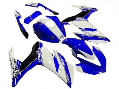 Carenados Moto Yamaha YZF R3/R25 2015-2018 - Blanco Azul Negro Carrera Asequibles