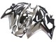 Carenados Moto Yamaha YZF R3/R25 2015-2018 - Plata Negro Asequibles