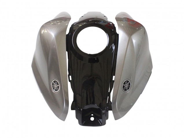 Carenados Moto Yamaha YZF R3/R25 2015-2018 - Plata Negro Asequibles