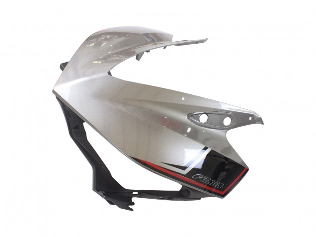 Carenados Moto Yamaha YZF R3/R25 2015-2018 - Plata Negro Asequibles