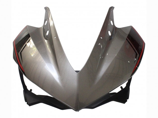 Carenados Moto Yamaha YZF R3/R25 2015-2018 - Plata Negro Asequibles