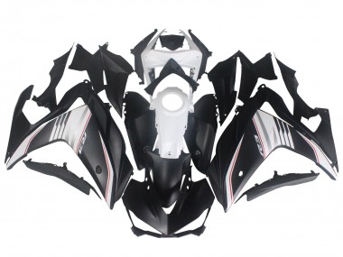 Carenado Moto Yamaha YZF R3/R25 2015-2018 - Blanco Rojo Negro Mate Asequibles