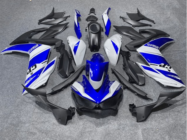 Carenados Moto Yamaha YZF R3/R25 2015-2018 - Blanco Azul Asequibles