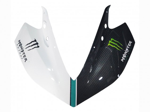 Carenados Moto Yamaha YZF R3/R25 2015-2018 - Blanco Verde Negro Brillante Asequibles