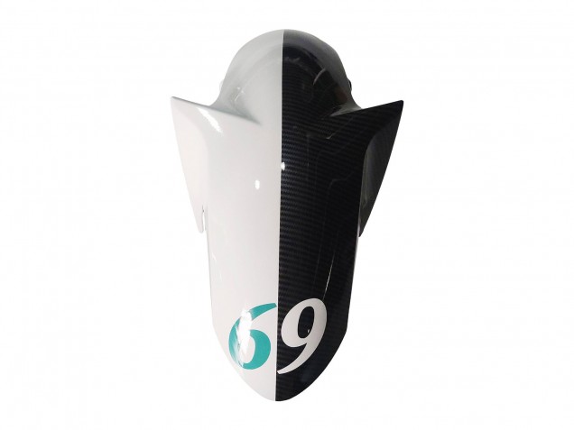Carenados Moto Yamaha YZF R3/R25 2015-2018 - Blanco Verde Negro Brillante Asequibles