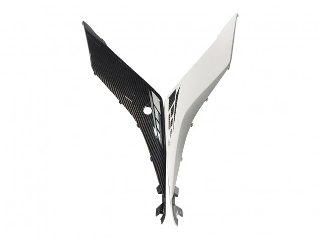 Carenados Moto Yamaha YZF R3/R25 2015-2018 - Blanco Verde Negro Brillante Asequibles