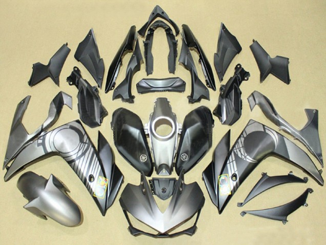 Carenados Moto Yamaha YZF R3/R25 2015-2018 - Gris Negro Asequibles