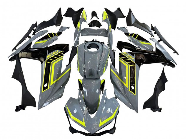 Carenados Moto Yamaha YZF R3/R25 2015-2018 - Nardo Gris Neon Amarillo Negro Asequibles