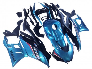 Carenado Moto Yamaha YZF R3/R25 2019-2021 - Azul Negro Asequibles