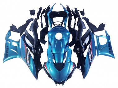 Carenado Moto Yamaha YZF R3/R25 2019-2021 - Azul Negro Asequibles