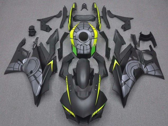Carenados Moto Yamaha YZF R3/R25 2019-2021 - Amarillo Gris Negro Mate Asequibles