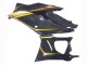 Carenados Moto Yamaha YZF R3/R25 2019-2021 - Oro Negro FibraCarbono Asequibles