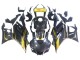 Carenados Moto Yamaha YZF R3/R25 2019-2021 - Oro Negro FibraCarbono Asequibles