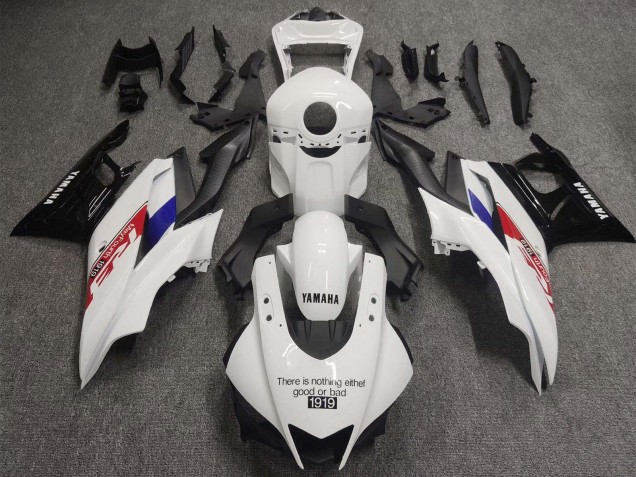 Carenados Moto Yamaha YZF R3/R25 2019-2021 - Blanco Rojo Azul Negro FibraCarbono 1919 Asequibles