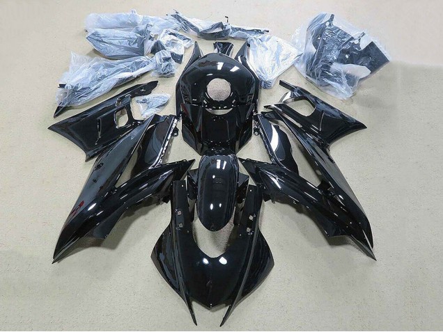 Carenado Moto Yamaha YZF R3/R25 2019-2021 - Negro Brillante Asequibles
