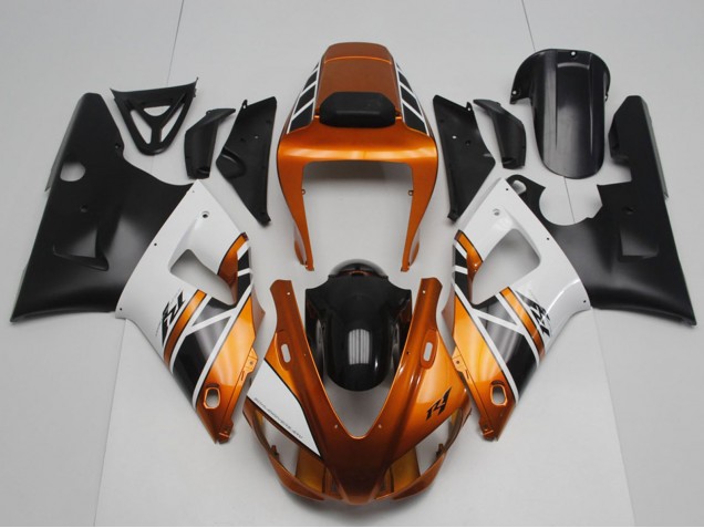 Carenados Moto Yamaha YZF R1 1998-1999 - Naranja Oro Gris Blanco Negro Asequibles