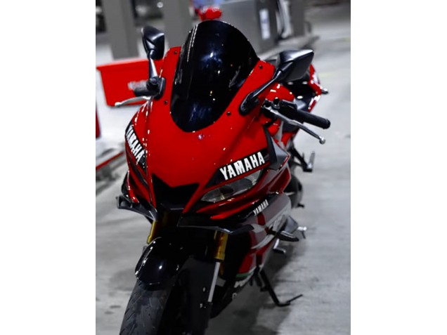 Carenados Moto Yamaha YZF R3/R25 2019-2021 - Rojo Oscuro Blanco Plata Negro Valsir Asequibles