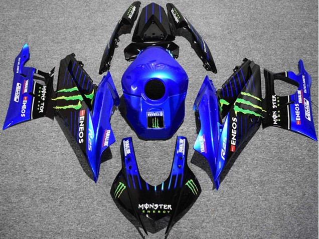 Carenados Moto Yamaha YZF R3/R25 2019-2021 - Azul Negro Verde ENEOS Yamalube Monstruo Asequibles