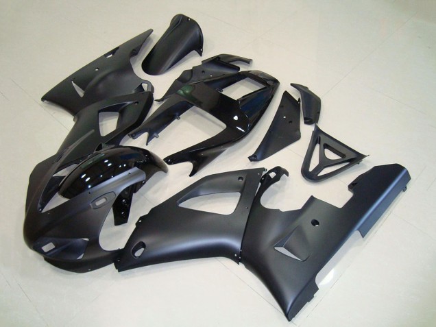 Carenados Moto Yamaha YZF R1 1998-1999 - Negro Mate Negro Brillante Asequibles
