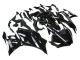Carenados Moto Yamaha YZF R3/R25 2019-2021 - Negro Brillante Blanco Asequibles