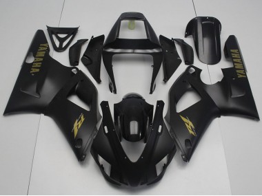 Carenados Moto Yamaha YZF R1 1998-1999 - Negro Brillante Negro Mate Oro Asequibles