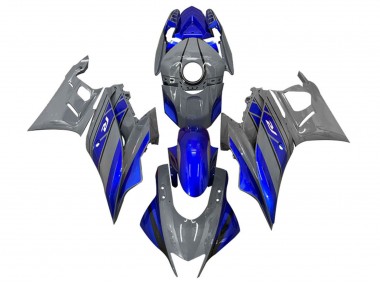 Carenados Moto Yamaha YZF R3/R25 2019-2021 - Gris Azul Negro Asequibles