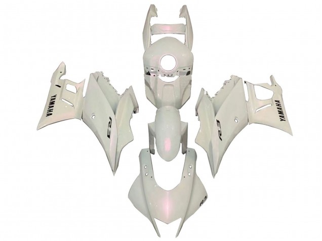 Carenados Moto Yamaha YZF R3/R25 2019-2021 - Blanco Asequibles