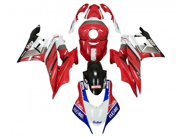Carenados Moto Yamaha YZF R3/R25 2019-2021 - Blanco Rojo Azul Negro Givi Motul Asequibles