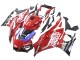 Carenados Moto Yamaha YZF R3/R25 2019-2021 - Rojo Púrpura Negro Valsir Lenovo Asequibles