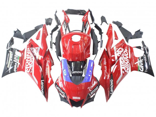 Carenados Moto Yamaha YZF R3/R25 2019-2021 - Rojo Púrpura Negro Valsir Lenovo Asequibles