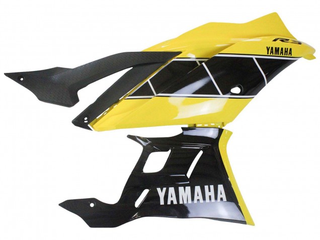 Carenados Moto Yamaha YZF R3/R25 2019-2021 - Amarillo Negro Asequibles