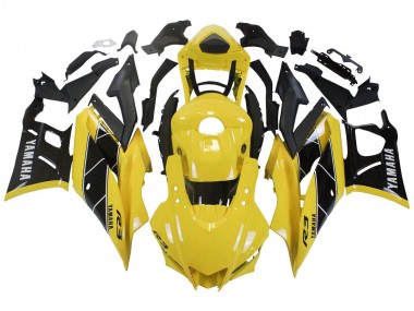 Carenados Moto Yamaha YZF R3/R25 2019-2021 - Amarillo Negro Asequibles