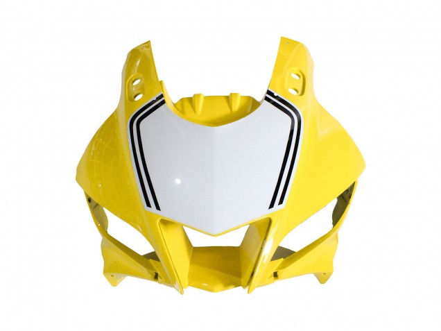 Carenados Moto Yamaha YZF R3/R25 2019-2021 - Amarillo Blanco Negro Raya Asequibles