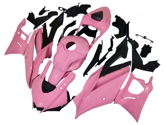 Carenado Moto Yamaha YZF R3/R25 2022-2024 - Rosa Negro Asequibles