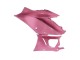 Carenado Moto Yamaha YZF R3/R25 2022-2024 - Rosa Negro Asequibles
